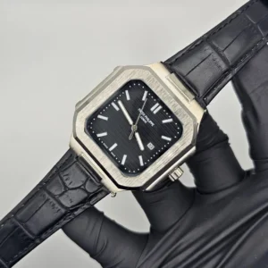 P-P Most Demandi Square Dial Watch (BLACK DIAL)